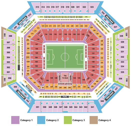 Hard Rock Stadium World Cup Seating Chart